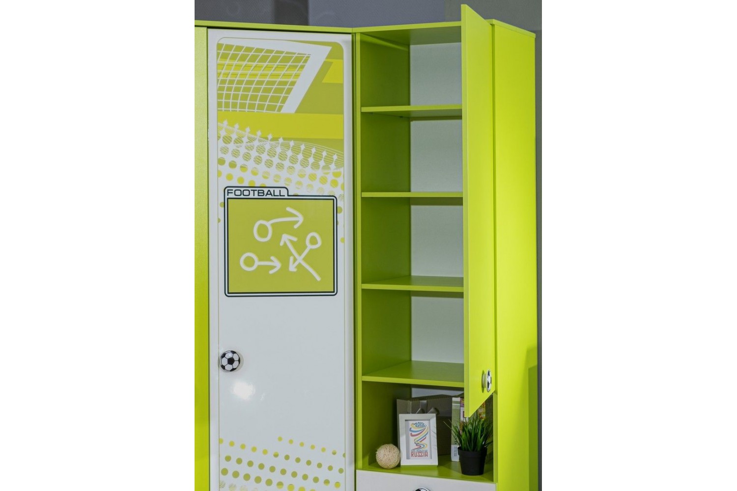 Jugendzimmer Set Football 6-Teilig - interdesign24.de